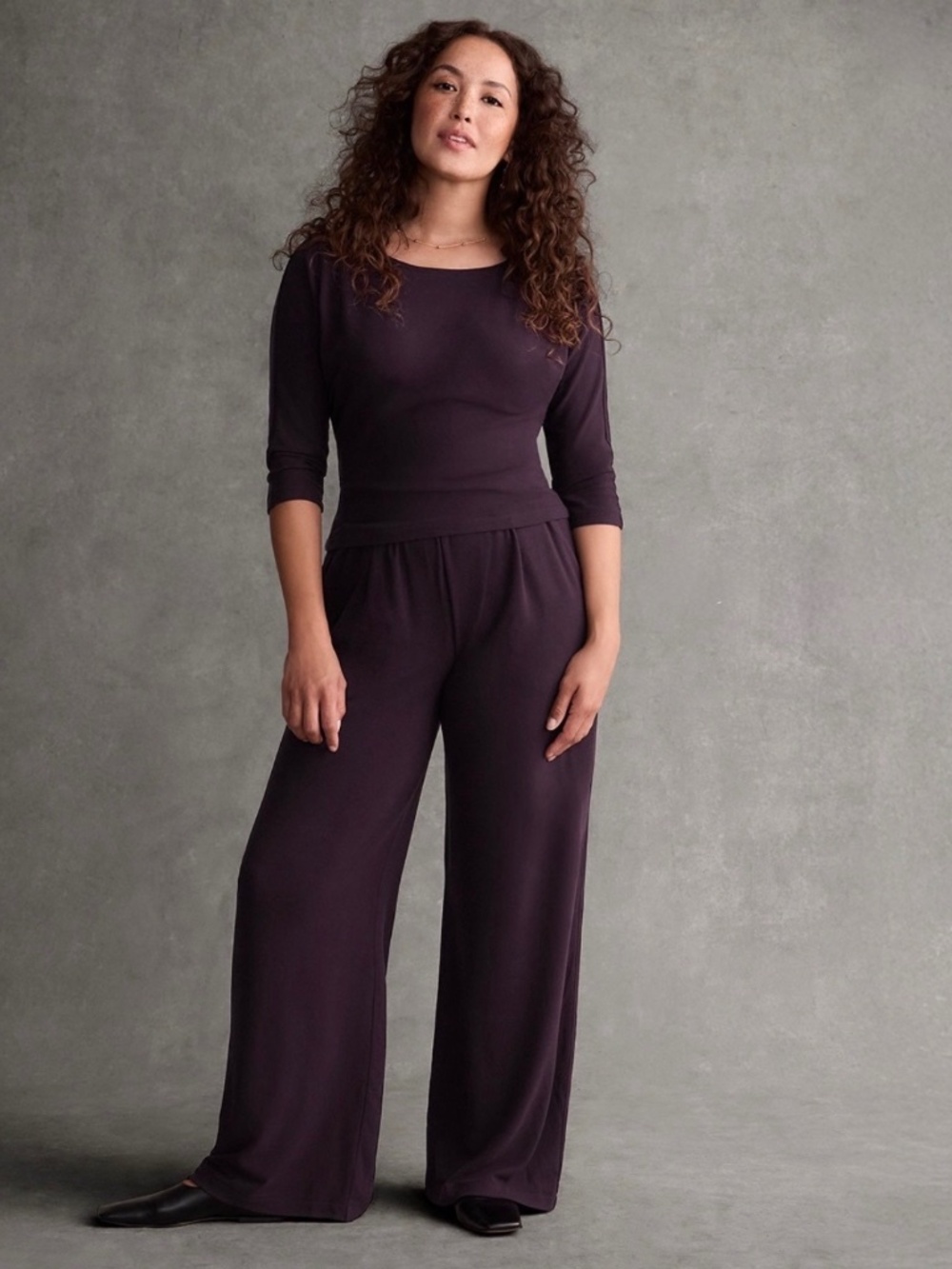 cabi Starlet Top #5016 & Pants #4998 SMALL EUC Maroon Burgundy